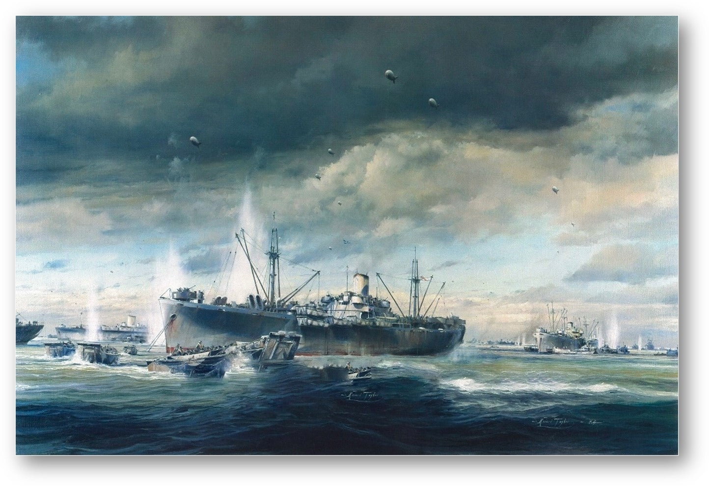 D Day Normandy Landings <br>by Robert Taylor