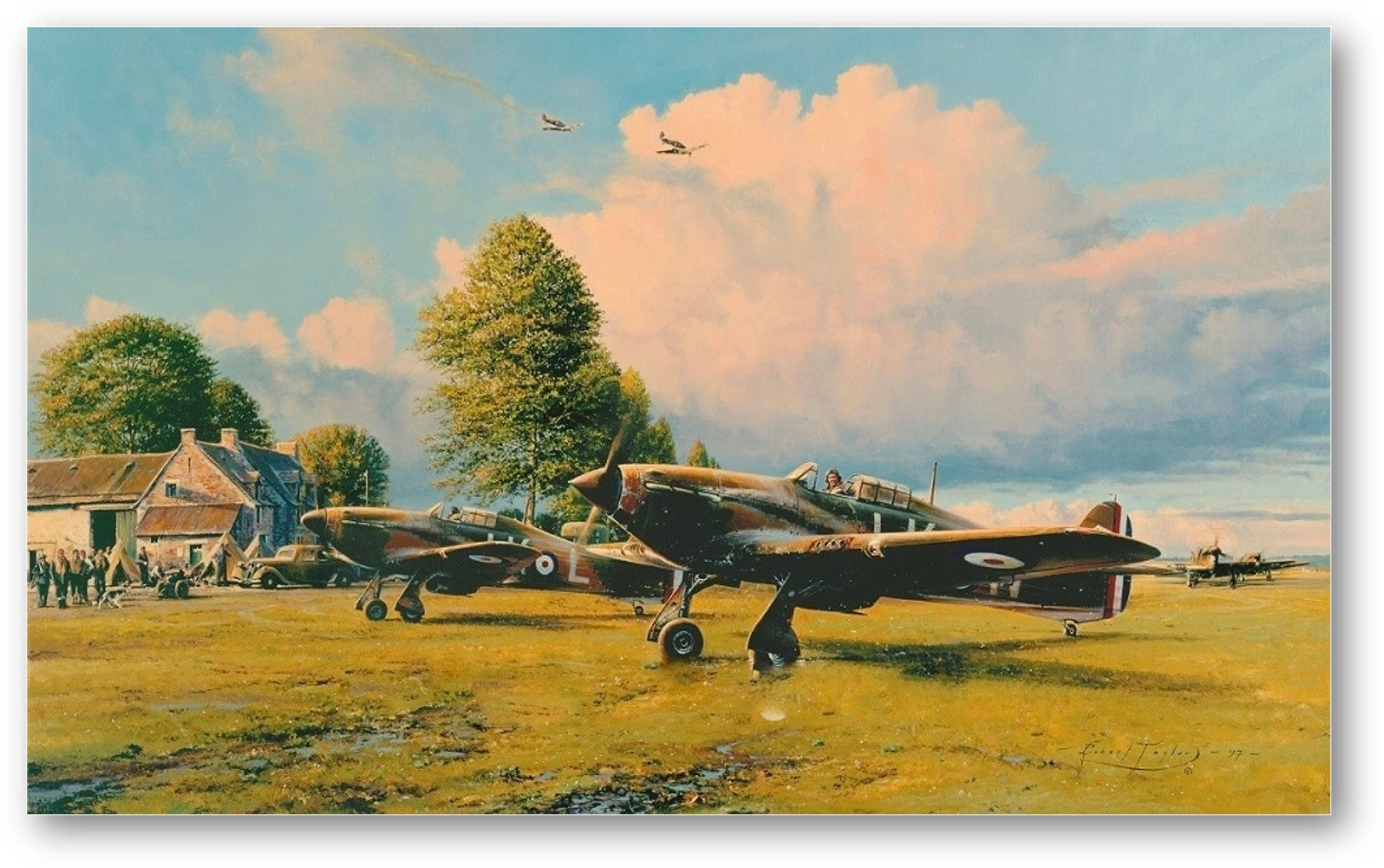 Front Line Hurricanes <br>by Robert Taylor