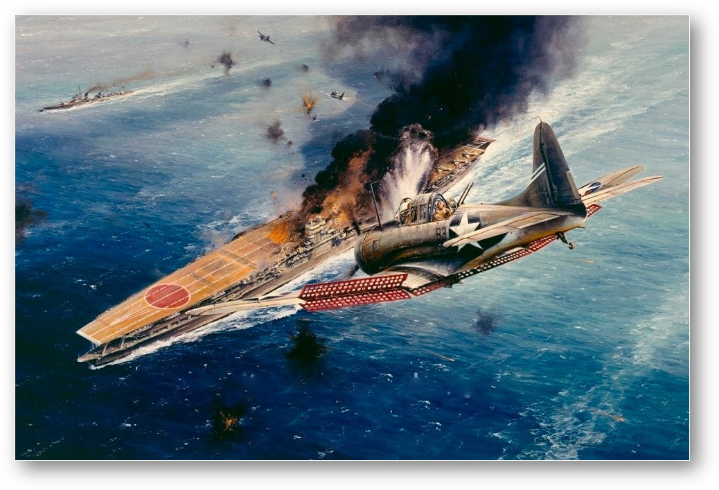 Midway Strike Against The Akagi <br>by Robert Taylor