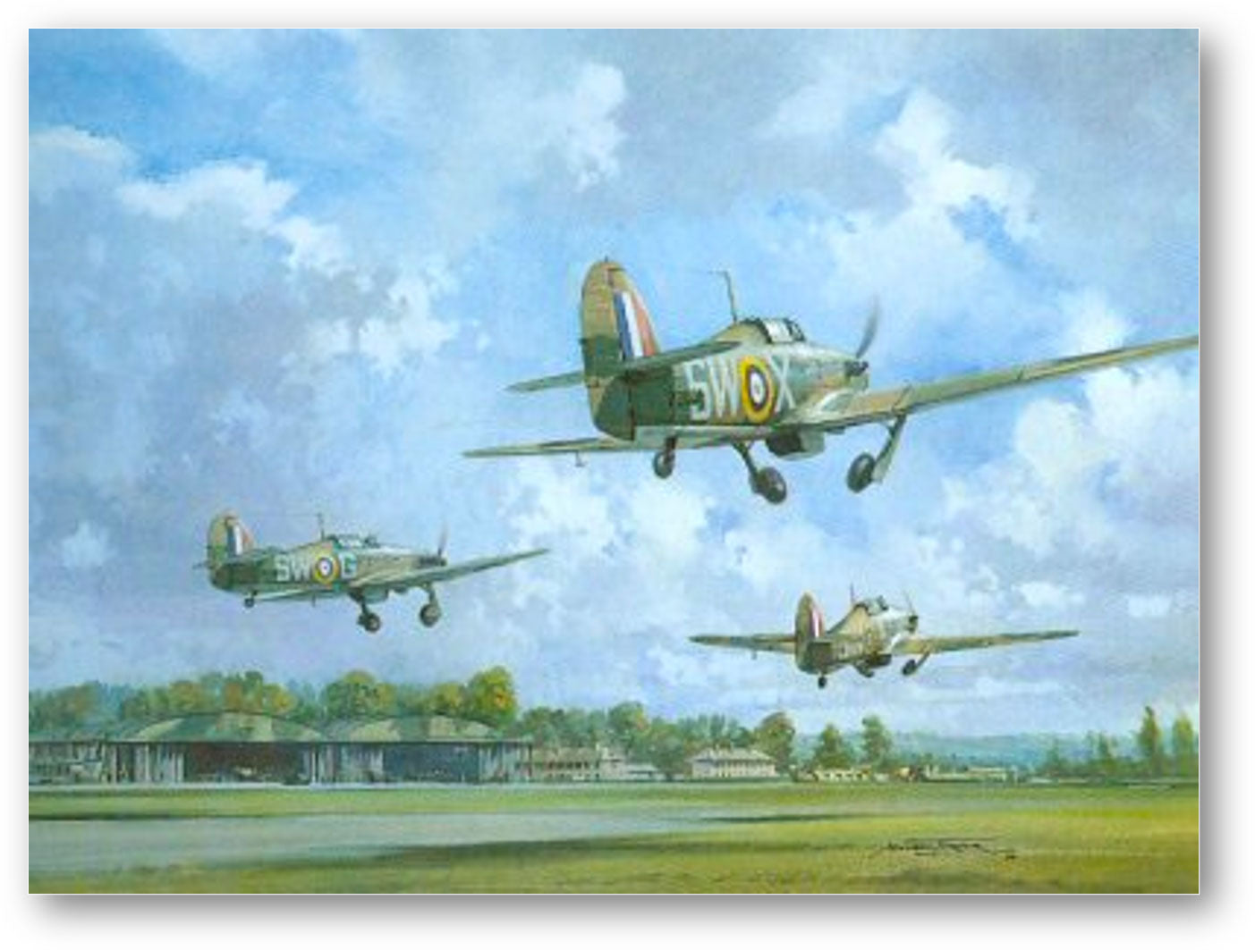 Hurricanes from Kenley <br>by Michael Turner