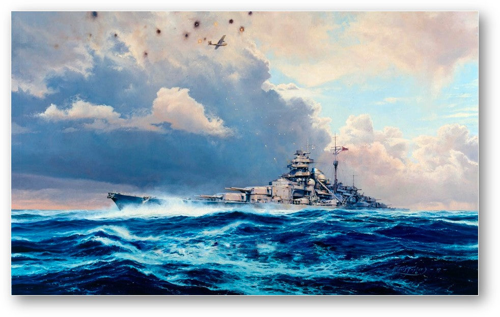 Sighting The Bismarck <br>by Robert Taylor