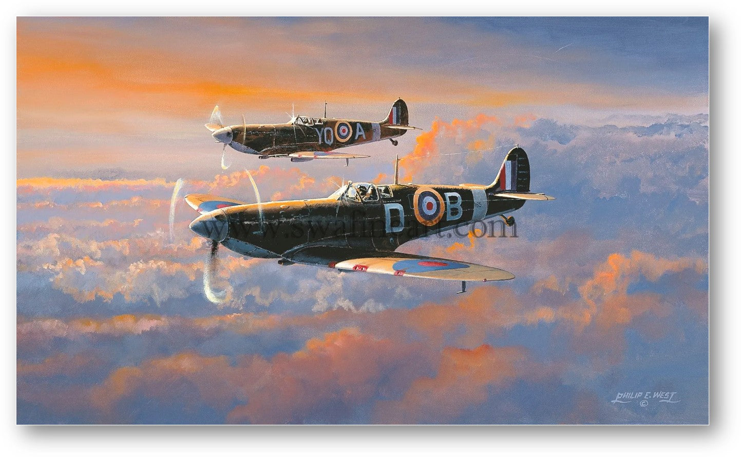 Spitfire Patrol <br>by Philip West