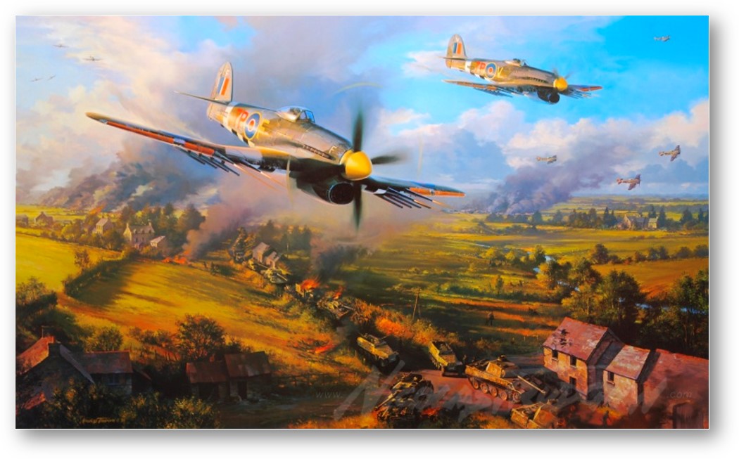 Typhoons At Falaise<br> by Nicolas Trudgian